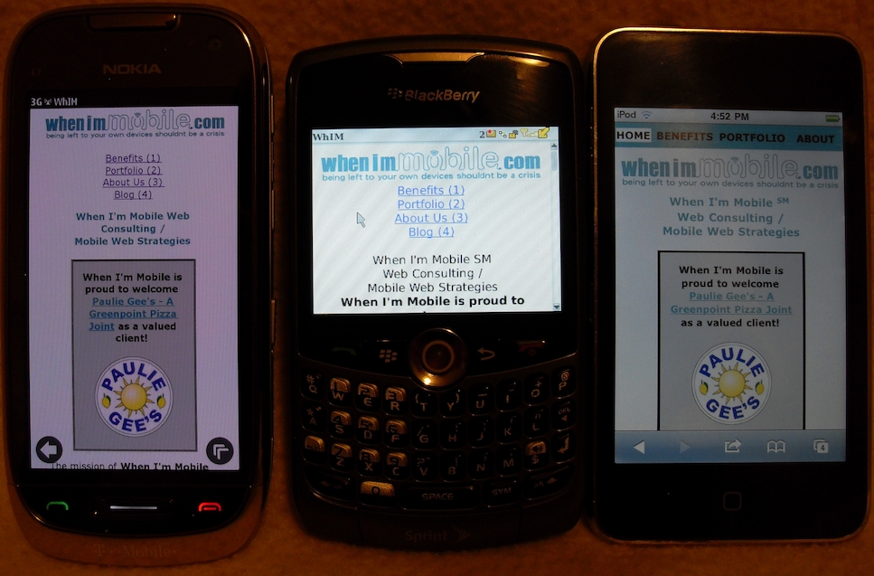 Mobile Web Design for Any Phone
